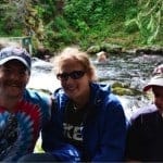 ... at Russian River Falls in Alaska! (along with 2 wild bear cubs eating salmon in the background!)
