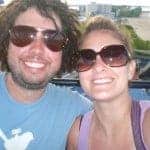 ...in Cedar Point, OH (on a ferris wheel!)