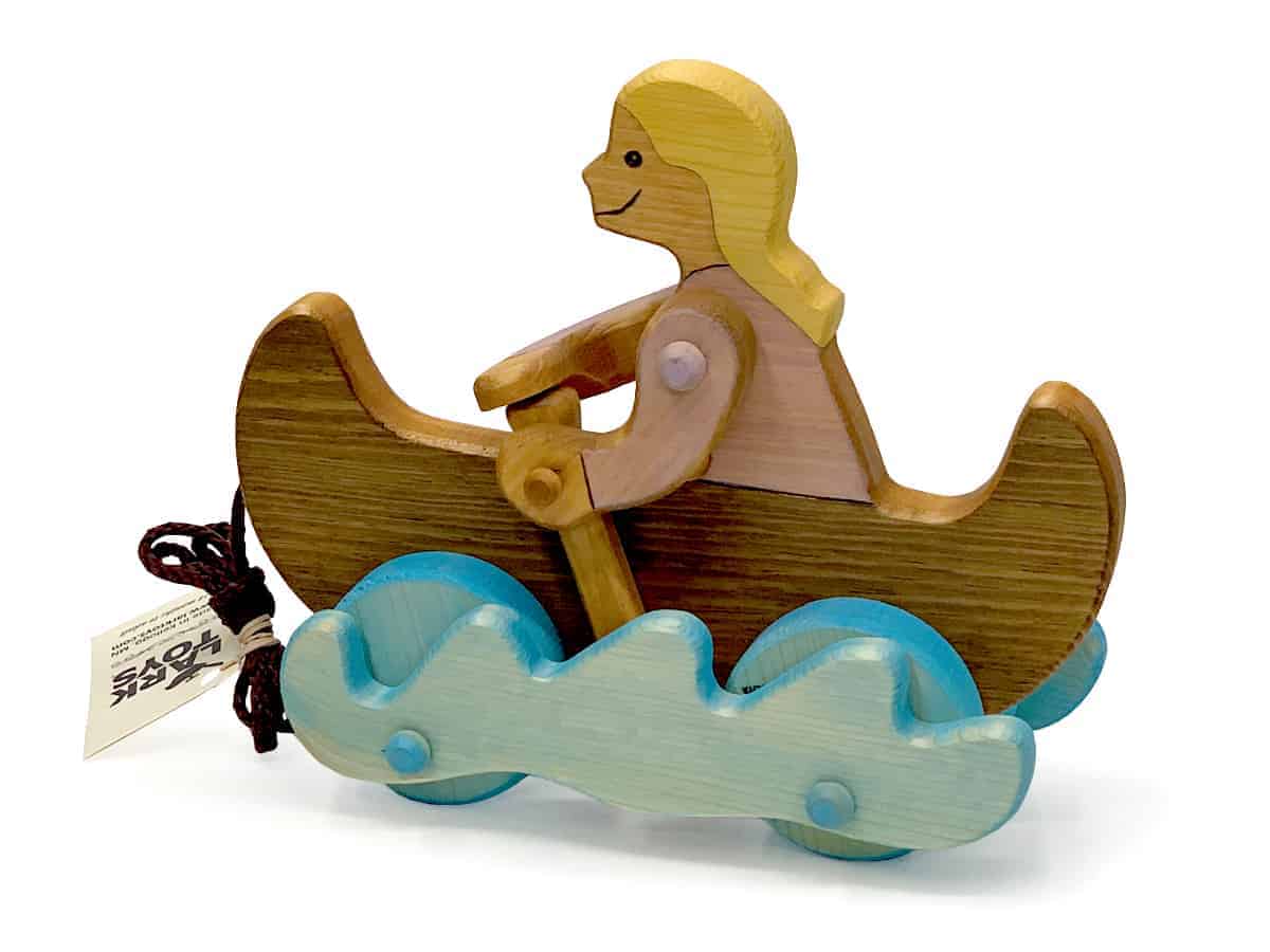Van hen onze applaus Canoe Paddler – LARK Toys